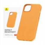 Baseus oranžiniai dėklas korpusas apsauginė telefonui iPhone 15 Pro max