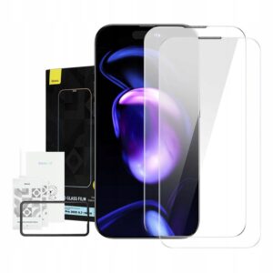 Baseus rinkinys 2X grūdintas stiklas su iPhone 14 Pro max