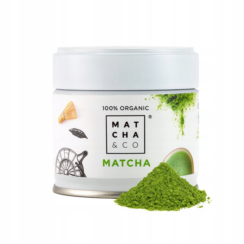 BIOMatchaceremonialnaOriginalJaponia30gMATCHACO belsilt Japoniška matcha arbata ceremoninė Bio 30 g aukščiausia kokybė