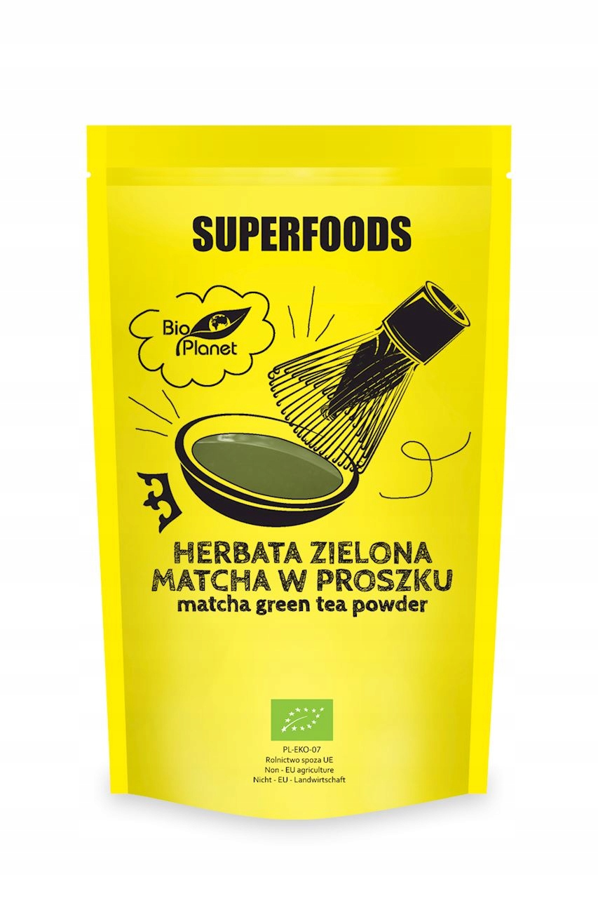 BIOPLANETHerbataZielonaMatchawproszkuBIO100g belsilt