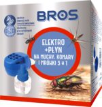 BROS elektrinis garintuvas su skysčiu nuo musių ir uodų