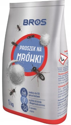BROS milteliai nuo skruzdėlių produkto kiekis 1 kg  skruzdėlių takams