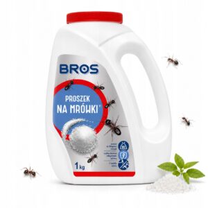 BROS insekticidiniai milteliai skruzdėlėms produkto kiekis 1 kg  lizdams naikinti