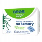 BROS Zielona Moc atsarginės plokštelės nuo uodų 20 vnt  miegamajam