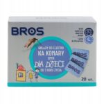 BROS įdėklai elektriniam prietaisui nuo uodų vaikams 20 vnt  vaikams