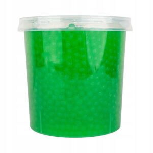 Sprogstantys perlai Bubble Tea obuolių skonio 3 kg Crazy Bubble