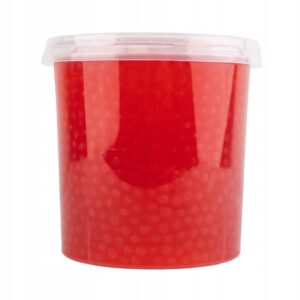 Sprogstantys perlai Bubble Tea braškių skonio Crazy Bubble 3 kg