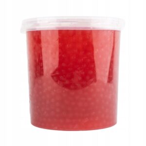 Sprogstantys perlai Bubble Tea vyšnių skonio Crazy Bubble 3 kg