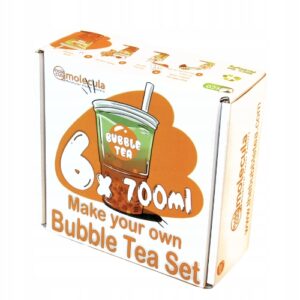 Bubble Tea rinkinys dovanai 6 porc. namams – lengvas gėrimo paruošimas