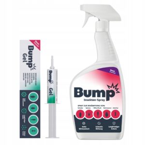 Bump Gel rinkinys nuo tarakonų sidabrinių žuvelių ir skruzdėlių su Insekten purškalu