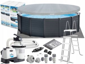 Karkasinis lauko baseinas Intex 478×124 cm 26384GS variantas 3