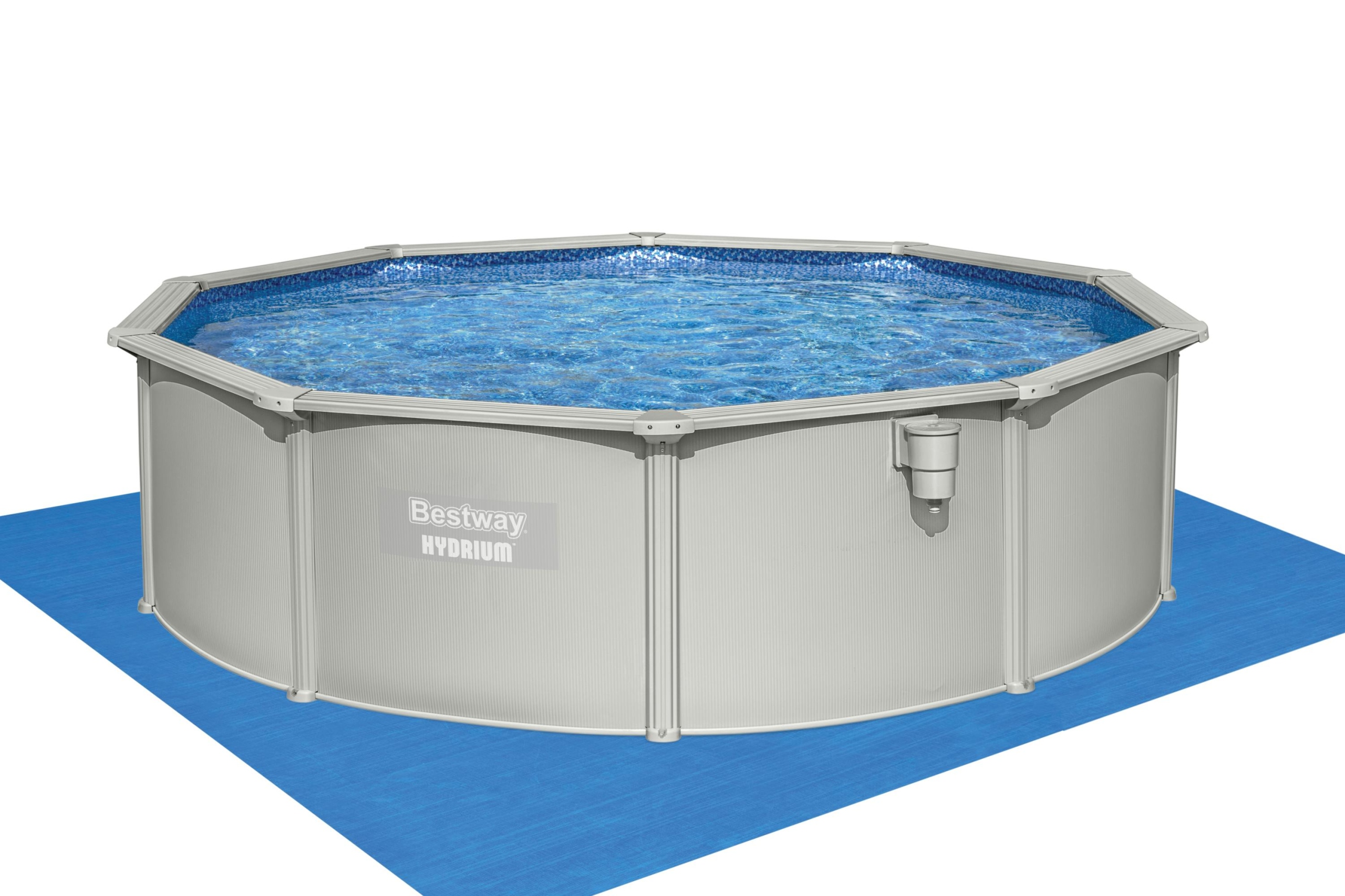 BasenPanelowyKANADYJSKIBestway460x120cmPompaPiaskowaDrabinka56384Rodzajpanelowy belsilt Panelinis lauko baseinas Bestway 460x120cm su pompa su kopėtėlėmis 56384 variantas 2