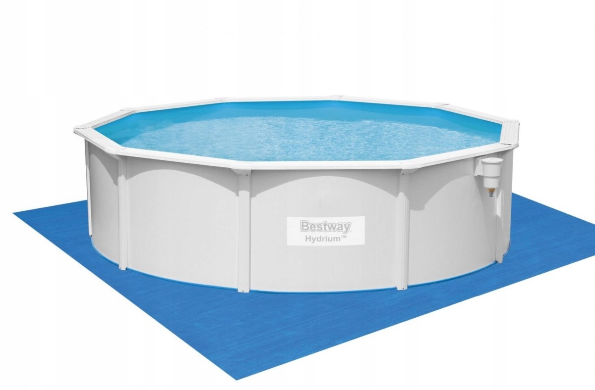 BasenPanelowyKANADYJSKIBestway460x120cmPompaPiaskowaDrabinka56384SeriaHYDRIUM belsilt Panelinis lauko baseinas Bestway 460x120cm su pompa su kopėtėlėmis 56384 variantas 2