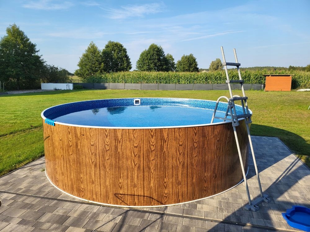 Basenkanadyjskiokragly36x12mgotowyzestawdomontazuZESATWSTANDARD belsilt Lauko baseinas 36×12m rinkinys