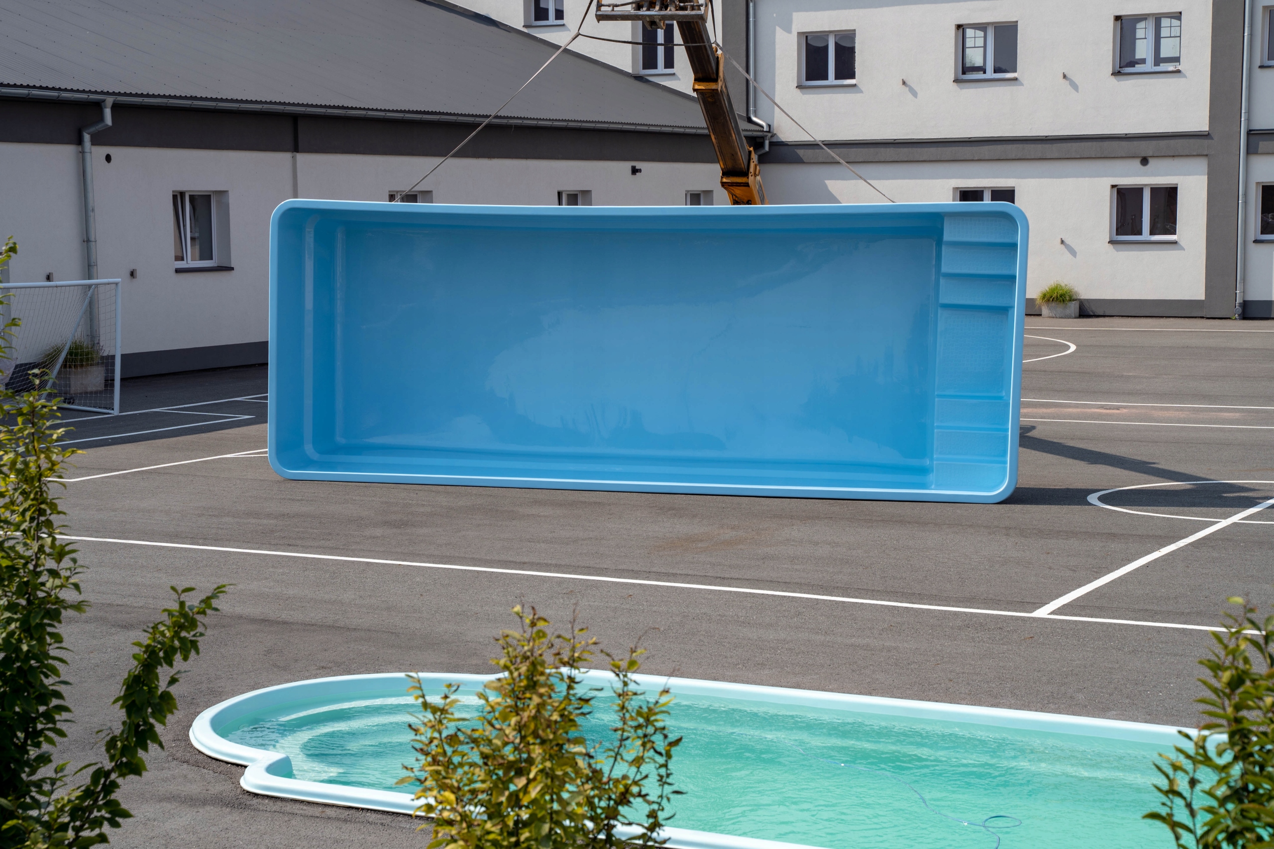 BasenogrodowyZLAMINATUpoliestrowy85x32x155wkopywanyZESTAW belsilt Lauko baseinas rinkinys variantas 16