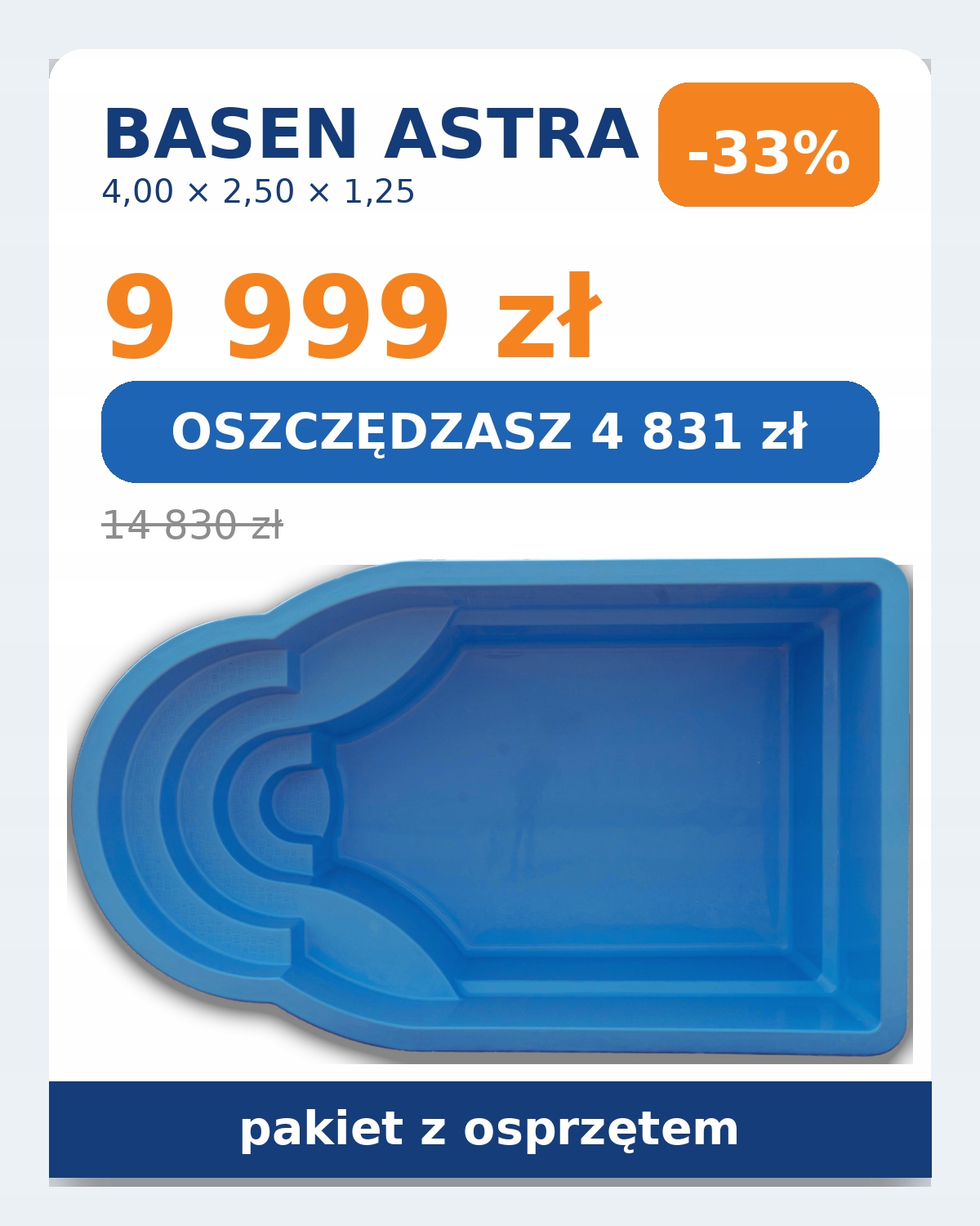 Basenogrodowypoliestrowy40x25x12wkopywanyBASENYPRODUCENT belsilt Lauko baseinas variantas 3