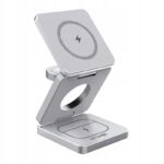 BlitzWolf BW IW30 įkroviklis belaidis 3 viename MagSafe 15 W iPhone telefonui  AirPods