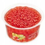 Sprogstantys perlai Bubble Tea braškių skonio 200g pakuotėje