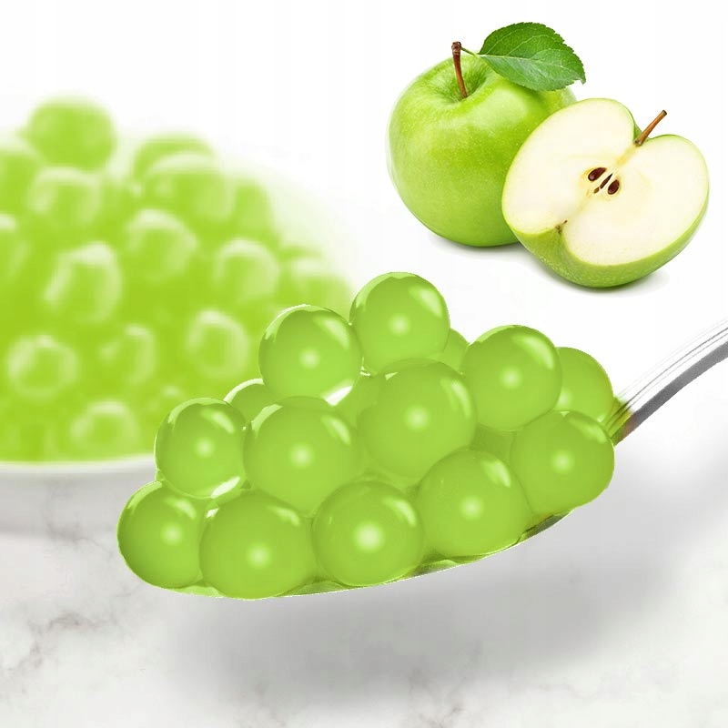 BubbleTeapekajacekulkiowocowekawiormolekularnypoppingboba4SMAKIKodproducentaHerbatababelkowanapojperlyperelkitapioka belsilt Sprogstantys perlai Bubble Tea skanūs burbuliukai gėrimams