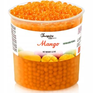 Sprogstantys perlai Bubble Tea mangų skonio – skanus pasirinkimas