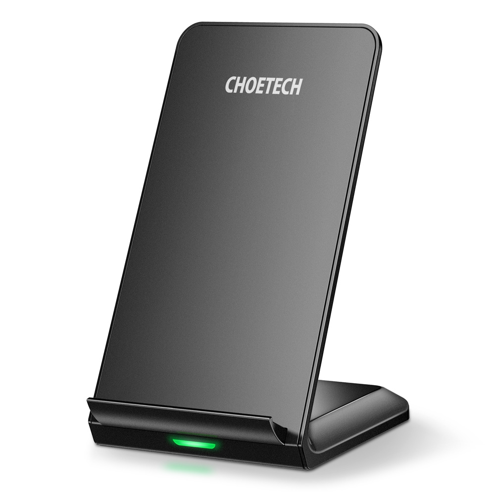 Choetech T524-S Black belaidis įkroviklis 10W internetu