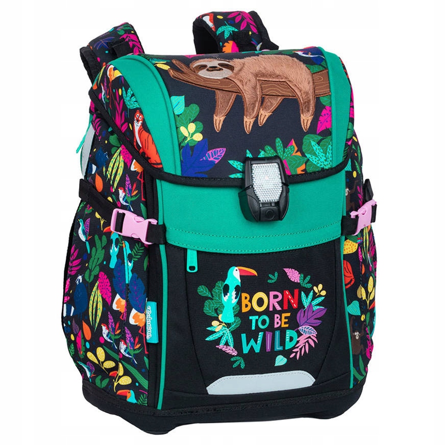 COLORINOPLECAKTORNISTERDZIECIECYFERBIEWILDKIDMarkaColorino belsilt Mokyklinė kuprinė pirmokui šuniuko įvairiaspalvė