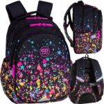 COOLPACKPLECAKSZKOLNYMLODZIEZOWYDLADZIEWCZYNKIGALAXYGwiazdki belsilt Mokyklinė kuprinė paaugliui CoolPack kosmoso 19 l