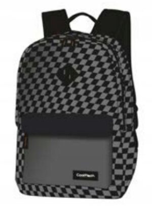 Mokyklinė kuprinė CoolPack juoda keli skyriai A4 formatui modelis CP31
