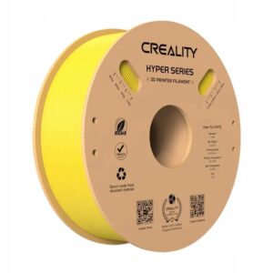 Creality Hyper filamentas Pla skirta spausdintuvai 3D geltonas originalus 175MM 1KG