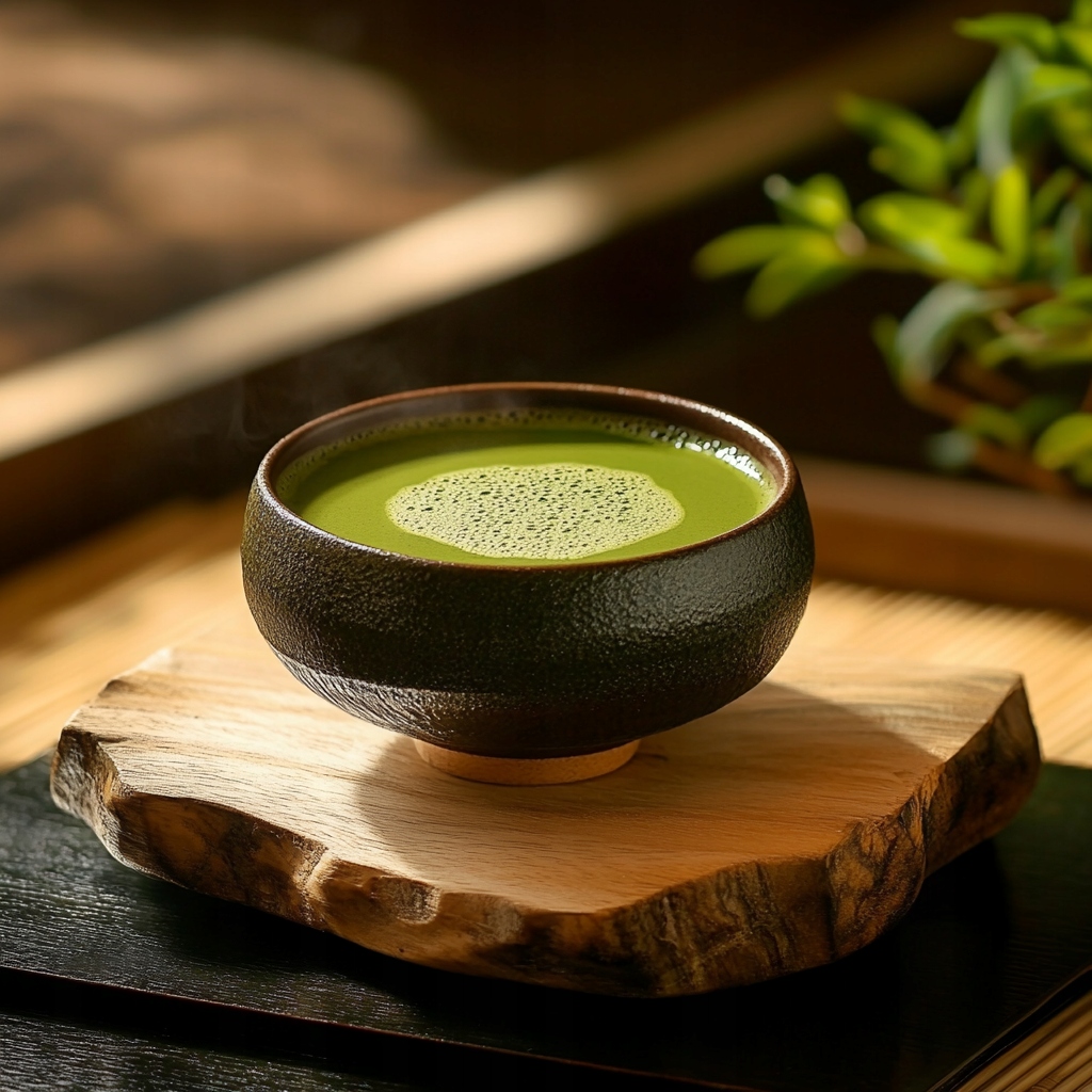 CertyfikowanaMatchaPremiumCeremonialna25gBIOLuksusowaOrganicznaCertyfikatCertyfikatprodukcjiekologicznejUE belsilt Japoniška matcha arbata ceremoninė premium prabangi ir bio 25 g