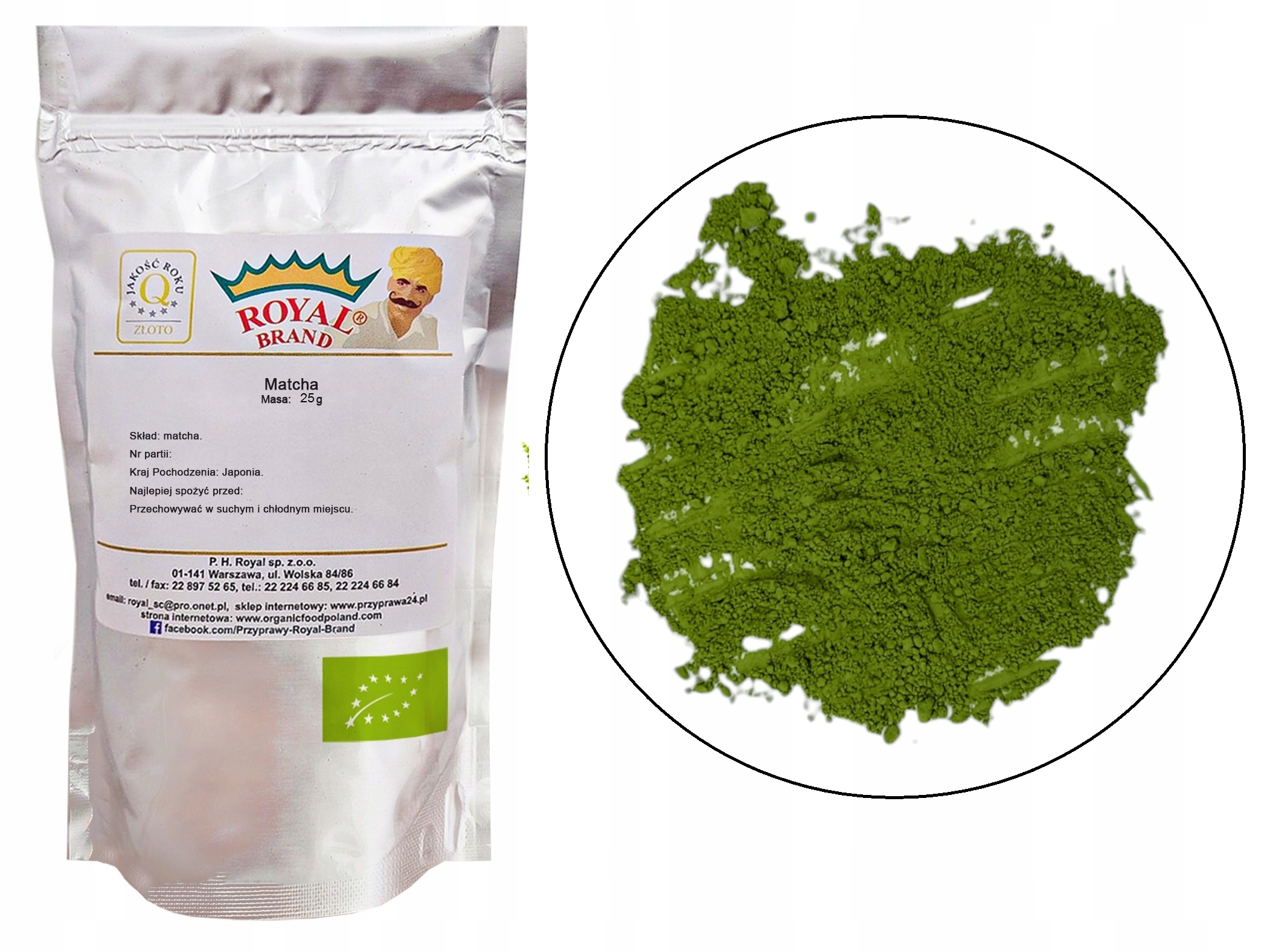 CertyfikowanaMatchaPremiumCeremonialna25gBIOLuksusowaOrganiczna belsilt Japoniška matcha arbata ceremoninė premium prabangi ir bio 25 g