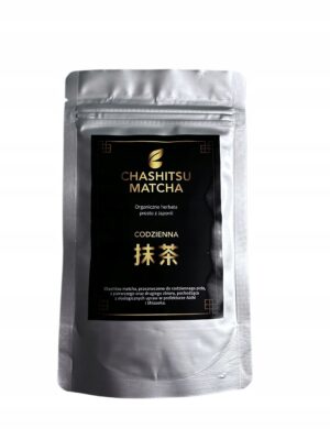 Japoniška matcha arbata bio sertifikuota ir kasdienė Chashitsu 50 g