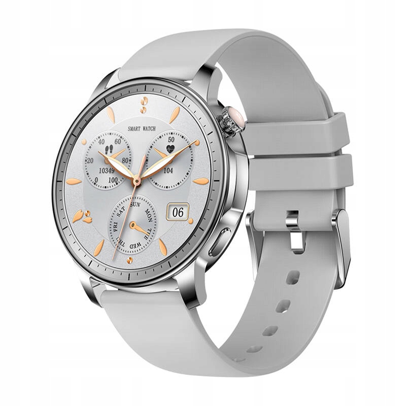 ColmiV65SmartwatchInteligentnyZegarekSportowyBluetooth50SrebrnyEANGTIN6972436985821 belsilt COLMI V65 sportinis išmanusis laikrodis Bluetooth 50 sidabrinis