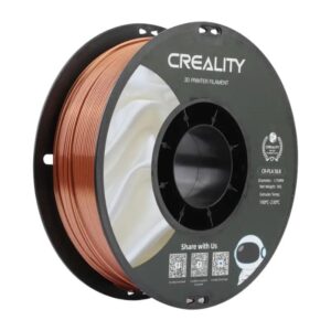 CrealityCRSilkFilamentPLADoDrukarki3DOryginal175mm1kgMiedziany belsilt Creality CR Silk filamentas Pla skirta spausdintuvai 3D originalas 175mm 1kg Miedziany