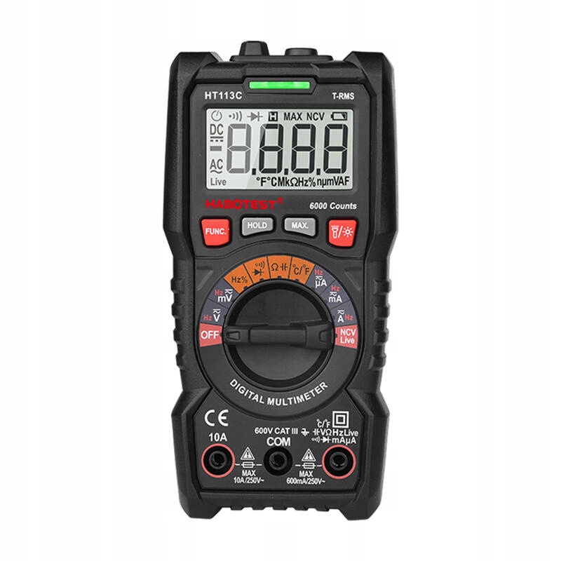Skaitmeninis multimetras universalus Habotest HT113C