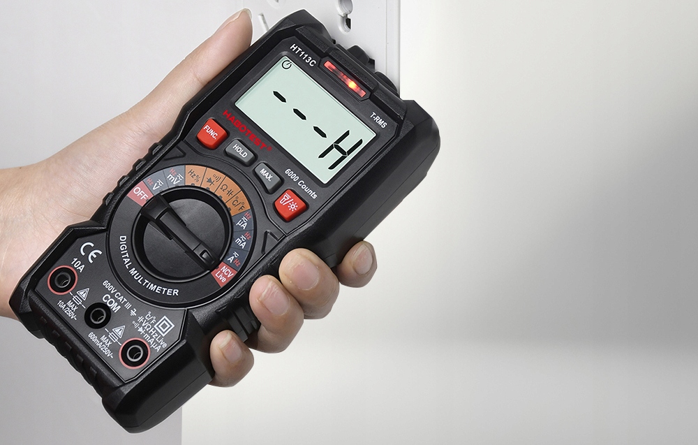 Skaitmeninis multimetras universalus Habotest HT113C