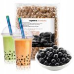 Juodi tapiokos perlai Bubble Tea 1 kg autentiškai skaniai gėrimams