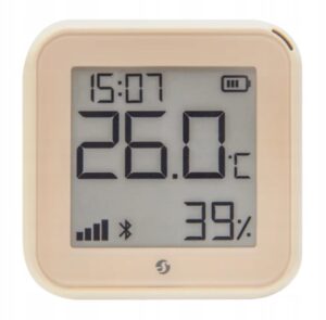 Jutiklis temperatury ir drėgmės Shelly Ht Gen3 kolor mocha Wi Fi