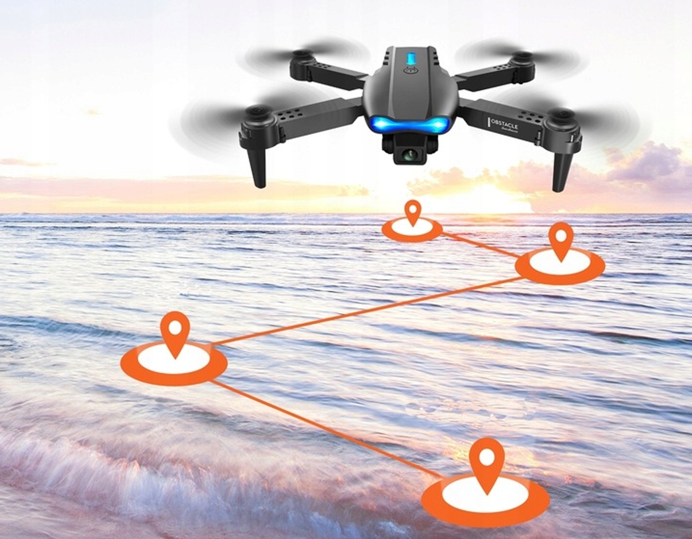 DRONTECHNOIDZDALNIESTEROWANY3xAKUKAMERAWIFI500M45Min40KMhGIGANTLiczbasmigiel8 belsilt Dronas technoid nuotoliniu būdu valdomas 3x akumuliatoriai kamera WiFi 500M 45Min 40KMh gigant skirtinga komplektacija 8