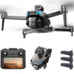 DRONZKAMERASG901MAXGPSUNIKANIEPRZESZKOD3BATERIE3800mAhHEADLESS belsilt Dronas su kamera SG901 MAX GPS unikanie przeszkód 3 baterijos 3800 mah headless papildomas komplektas 8