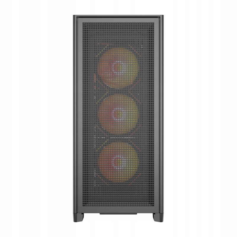 DarkFlash Airnova Big Tower ATX korpusas juodas su 3 ventiliatoriais
