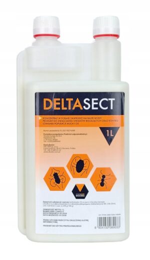 DeltaSect koncentratas nuo tarakonų ir skruzdėlių su deltametrinu 1 l