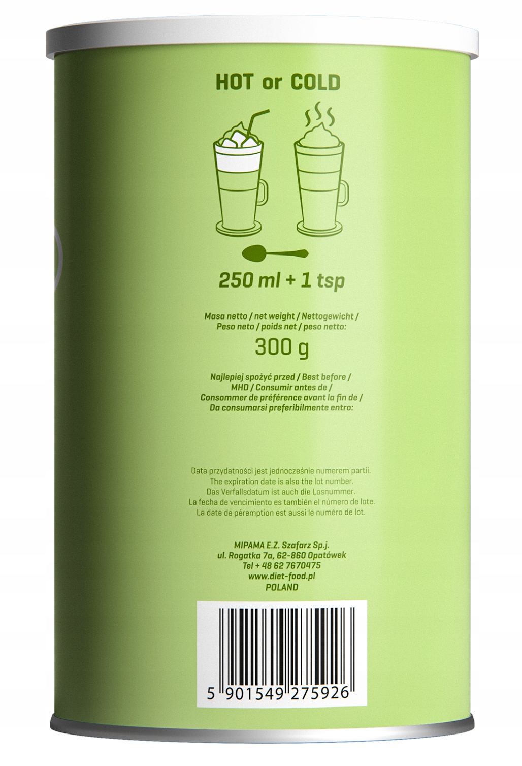 DietFoodMATCHALATTEOlejMCTwproszkuKETOStanopakowaniaoryginalne belsilt Diet Food Matcha latte gėrimas greitai paruošiamas matcha latte