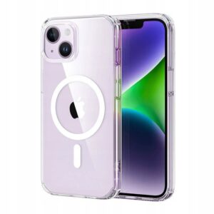 Esr dėklas Esr Krystec Clear iPhone telefonui 14 Plus MagSafe skaidrūs