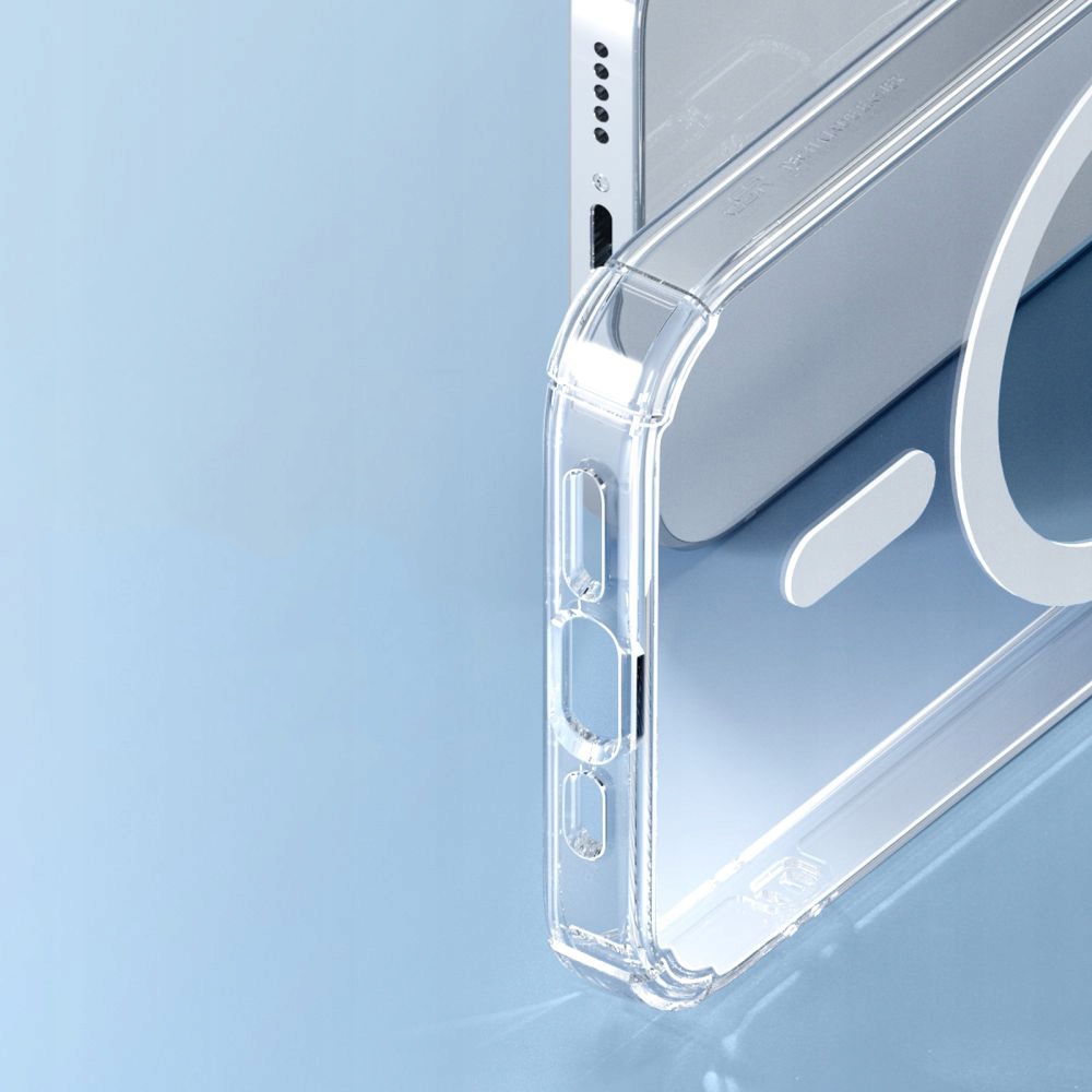 ESREtuiESRKrystecCleardoiPhone14PlusMagsafeprzezroczysteKodproducenta4894240174951 belsilt Esr dėklas Esr Krystec Clear iPhone telefonui 14 Plus MagSafe skaidrūs
