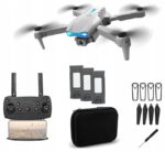 Extralink Dronas E99 PRO + 3 baterijos + dėklas  papildomas komplektas 8