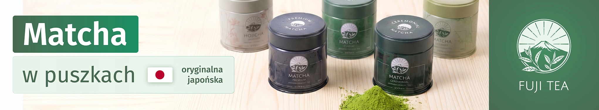 FujiTeaJaponskazielonaherbataMatchaCeremonialna30gBIOShizuokaKrajpochodzeniaJaponia belsilt Japoniška matcha arbata ceremoninė bio Uji ir Shizuoka Fuji Tea 30 g