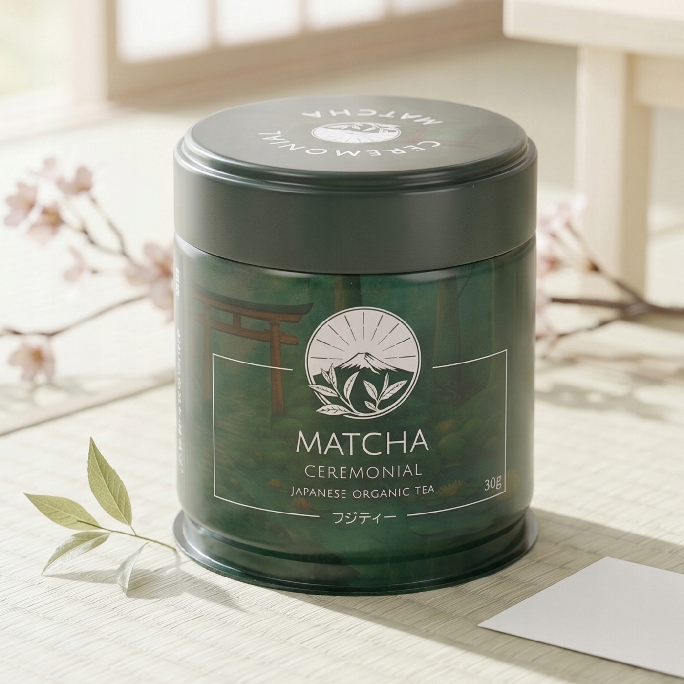 FujiTeaJaponskazielonaherbataMatchaCeremonialna30gBIOShizuokaStanopakowaniaoryginalne belsilt Japoniška matcha arbata ceremoninė bio Uji ir Shizuoka Fuji Tea 30 g