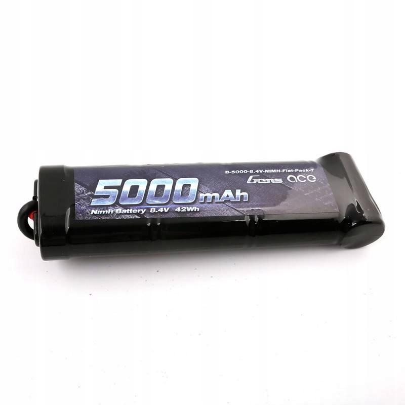 GENSACEMOCNYAKUMULATORBATERIA5000MAH84VNIMHHUMPTDEANDOTRAXXAS belsilt Gens Ace tvirtas akumuliatorius baterija 5000MAH 84V NiMH Hump T dean skirta Traxxas
