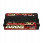 Gens Ace akumuliatorius baterija blokas LiPo 8000mah 38V 1S2P 130C 50 Bullet
